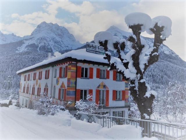 Hotel Filli Scuol Exterior foto