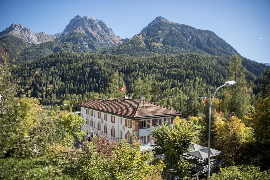 Hotel Filli Scuol Exterior foto